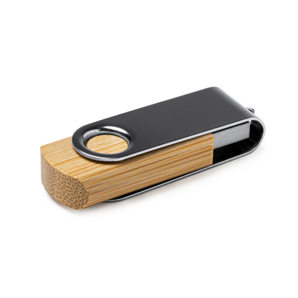 MEMORIAS USB ULDON US4190 BAMBU detalle LogoLider