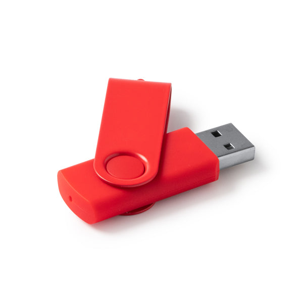 MEMORIAS USB RIOT US4192 ROJO detalle LogoLider