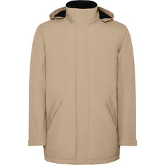 Parka America PK5072 Hombre Arena Oscuro personalizable con bordado, serigrafia y DTF | LogoLider