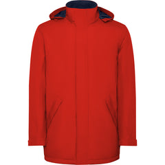Parka America PK5072 Hombre Rojo personalizable con bordado, serigrafia y DTF | LogoLider