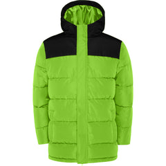 Parka Tallin PK5075 Hombre Lima/Negro personalizable con bordado, serigrafia y DTF | LogoLider