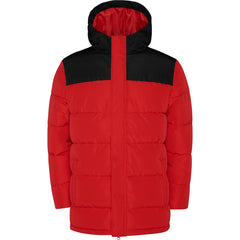 Parka Tallin PK5075 Hombre Rojo/Negro personalizable con bordado, serigrafia y DTF | LogoLider