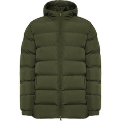 Parka Nepal PK5080 Unisex Verde Militar Oscuro personalizable con bordado, serigrafia y DTF | LogoLider