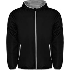 Chubasquero Angelo CB5088 Unisex Negro personalizable con bordado, serigrafia y DTF | LogoLider