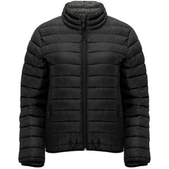 Abrigo Finland Woman RA5095 Mujer Negro personalizable con bordado, serigrafia y DTF | LogoLider
