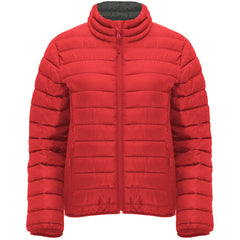 Abrigo Finland Woman RA5095 Mujer Rojo personalizable con bordado, serigrafia y DTF | LogoLider