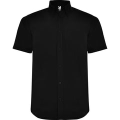Camisa Aifos CM5503 Hombre Negro personalizable con bordado, serigrafia y DTF | LogoLider
