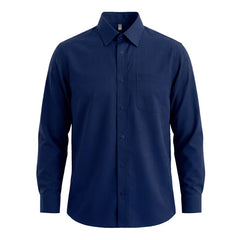 Camisa Aifos L/S CM5504 Hombre Marino personalizable con bordado, serigrafia y DTF | LogoLider