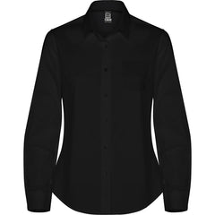 Camisa Moscu Woman CM5505 Mujer Negro personalizable con bordado, serigrafia y DTF | LogoLider