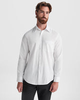 Camisa oxford de manga larga Oxford