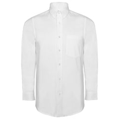 Camisa Oxford CM5507 Hombre Blanco personalizable con bordado, serigrafia y DTF | LogoLider