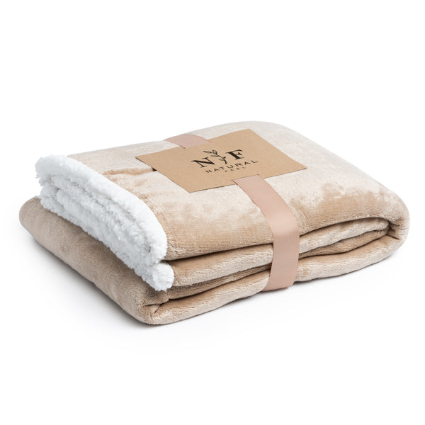 Manta sherpa de 380 g con tarjeta Glory BK5626