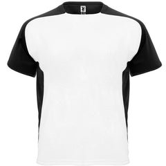 Camiseta Bugatti CA6399 Hombre Blanco/Negro personalizable con bordado, serigrafia y DTF | LogoLider