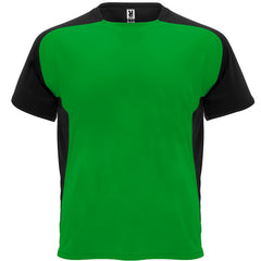 Camiseta Bugatti CA6399 Hombre Verde Helecho/Negro personalizable con bordado, serigrafia y DTF | LogoLider