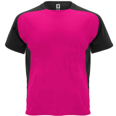 Camiseta Bugatti CA6399 Hombre Fucsia/Negro personalizable con bordado, serigrafia y DTF | LogoLider