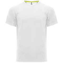 Camiseta Monaco CA6401 Unisex Blanco personalizable con bordado, serigrafia y DTF | LogoLider