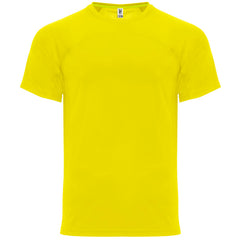 Camiseta Monaco CA6401 Unisex Amarillo personalizable con bordado, serigrafia y DTF | LogoLider