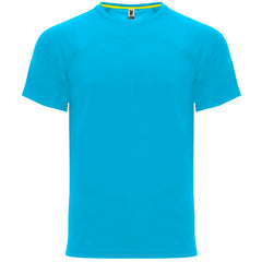 Camiseta Monaco CA6401 Unisex Turquesa personalizable con bordado, serigrafia y DTF | LogoLider