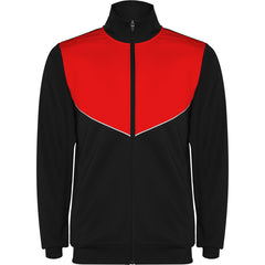 Chandal Evans CH6402 Hombre Negro/Rojo personalizable con bordado, serigrafia y DTF | LogoLider