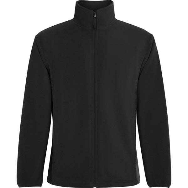 Chaqueta polar con cremallera completa New Artic personalizada en color negro