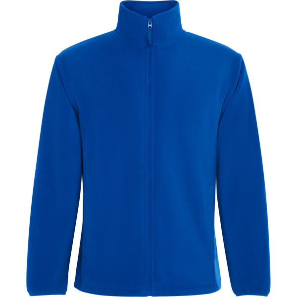 Chaqueta polar con cremallera completa New Artic personalizada en color royal