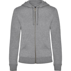 Chaqueta Veleta CQ6425 Mujer Gris Vigore personalizable con bordado, serigrafia y DTF | LogoLider