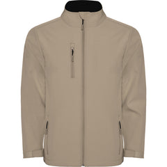 Softshell Nebraska SS6436 Hombre Arena Oscuro personalizable con bordado, serigrafia y DTF | LogoLider