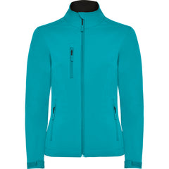 Softshell Nebraska Woman SS6437 Mujer Aguamarina personalizable con bordado, serigrafia y DTF | LogoLider