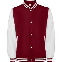 Garnet/White