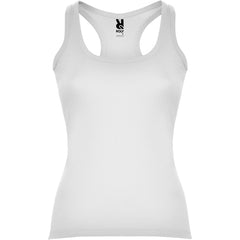 Camiseta Carolina CA6517 Mujer Blanco personalizable con bordado, serigrafia y DTF | LogoLider