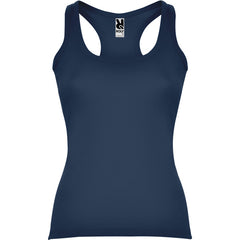 Camiseta Carolina CA6517 Mujer Marino personalizable con bordado, serigrafia y DTF | LogoLider