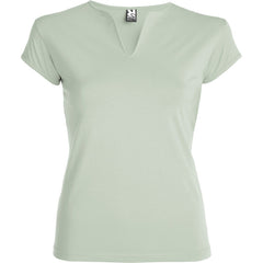 Camiseta Belice CA6532 Mujer Verde Mist personalizable con bordado, serigrafia y DTF | LogoLider