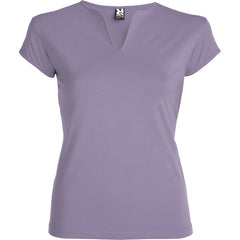 Camiseta Belice CA6532 Mujer Lavanda personalizable con bordado, serigrafia y DTF | LogoLider
