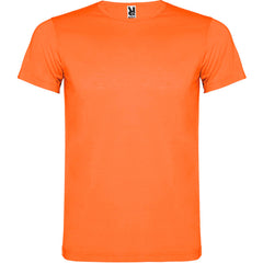 Camiseta Akita CA6534 Hombre Naranja Fluor personalizable con bordado, serigrafia y DTF | LogoLider