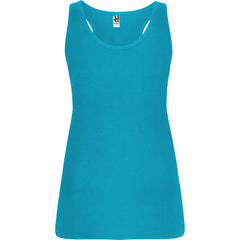 Camiseta Brenda CA6535 Mujer Turquesa personalizable con bordado, serigrafia y DTF | LogoLider