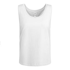 Camiseta Nara CA6536 Mujer Blanco personalizable con bordado, serigrafia y DTF | LogoLider