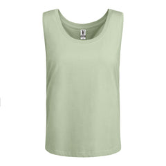 Camiseta Nara CA6536 Mujer Verde Mist personalizable con bordado, serigrafia y DTF | LogoLider