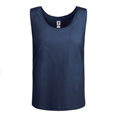 Camiseta Nara CA6536 Mujer Marino personalizable con bordado, serigrafia y DTF | LogoLider
