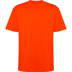 Camiseta Bull CA6560 Unisex Naranja Fuego personalizable con bordado, serigrafia y DTF | LogoLider
