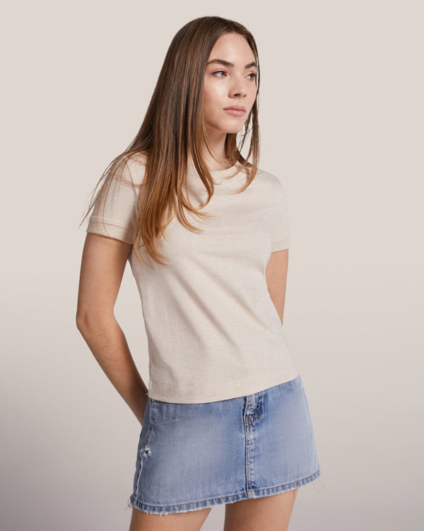 Camiseta Veza Woman CA6563 Mujer Blanco personalizable con bordado, serigrafia y DTF | LogoLider
