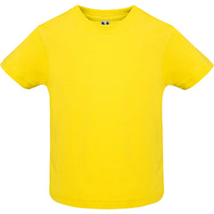 Camiseta Baby CA6564 Unisex Amarillo personalizable con bordado, serigrafia y DTF | LogoLider
