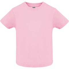 Camiseta Baby CA6564 Unisex Rosa Claro personalizable con bordado, serigrafia y DTF | LogoLider