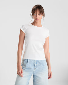 Camiseta Bali CA6597 Mujer Blanco personalizable con bordado, serigrafia y DTF | LogoLider