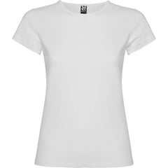 Camiseta Bali CA6597 Mujer Blanco personalizable con bordado, serigrafia y DTF | LogoLider