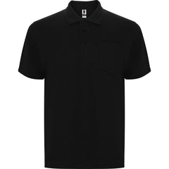 Polo Centauro Premium PO6607 Hombre Negro personalizable con bordado, serigrafia y DTF | LogoLider