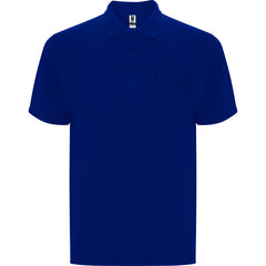 Polo Centauro Premium PO6607 Hombre Royal personalizable con bordado, serigrafia y DTF | LogoLider