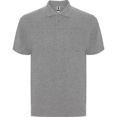 Polo Centauro Premium PO6607 Hombre Gris Vigore personalizable con bordado, serigrafia y DTF | LogoLider