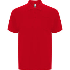 Polo Centauro Premium PO6607 Hombre Rojo personalizable con bordado, serigrafia y DTF | LogoLider
