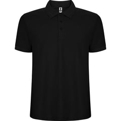Polo Pegaso Premium PO6609 Hombre Negro personalizable con bordado, serigrafia y DTF | LogoLider