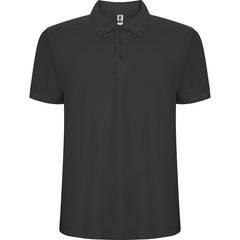 Polo Pegaso Premium PO6609 Hombre Plomo Oscuro personalizable con bordado, serigrafia y DTF | LogoLider